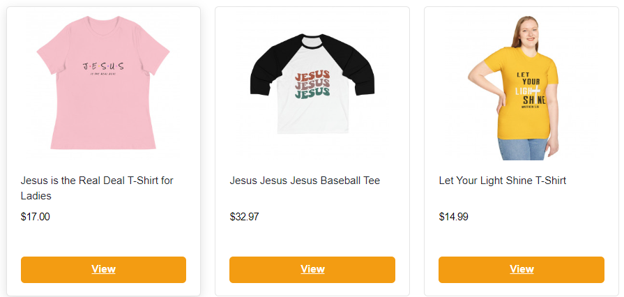 Gospel Swag Tshirts