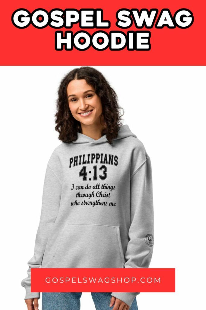 church merch ideas hoodie grey