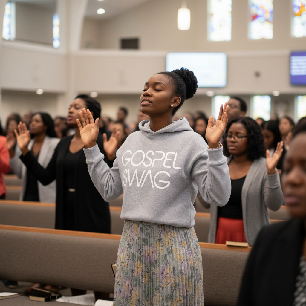 cute church outfit worship