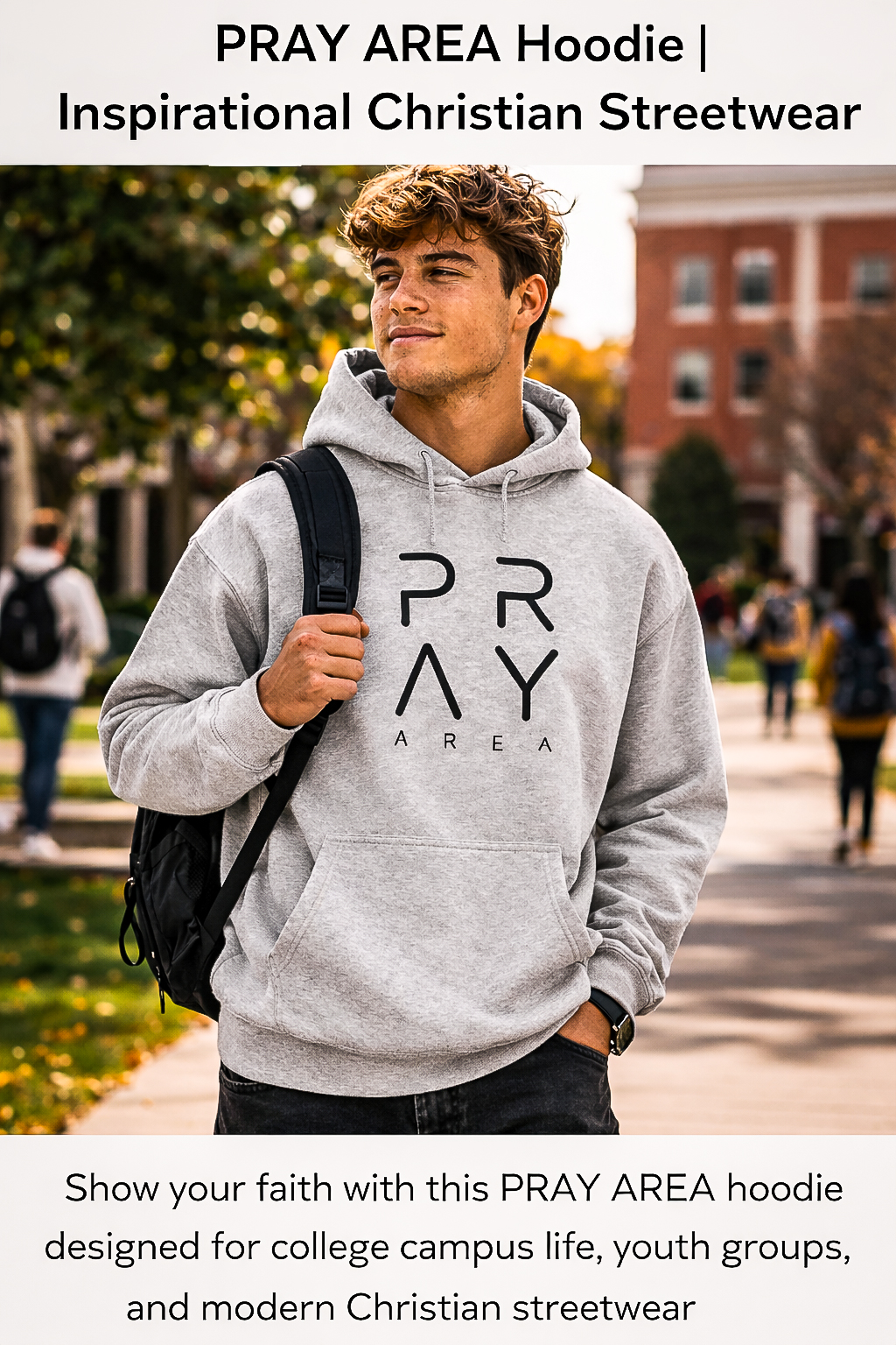 The “Pray Area” Hoodie: Christian Streetwear That Turns Everyday Spaces Into Places of Prayer
